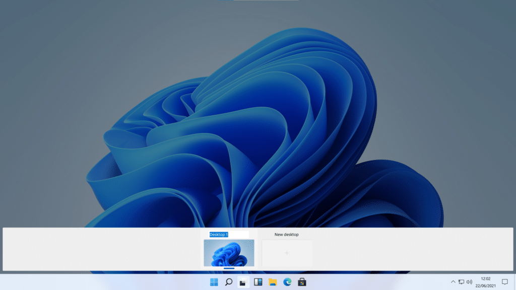 Microsoft windows 11 interface