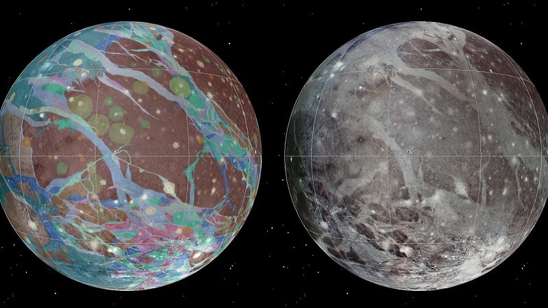 La exploración de Juno es la primera vez en 20 años que la luna de Júpiter se ha acercado tanto a Canmeid