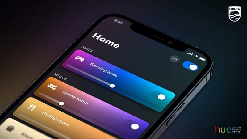 Philips Hue nouvelle application - Philips