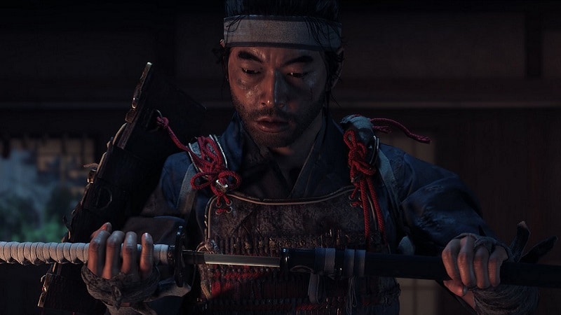 Ghost of Tsushima sur PS4 Pro