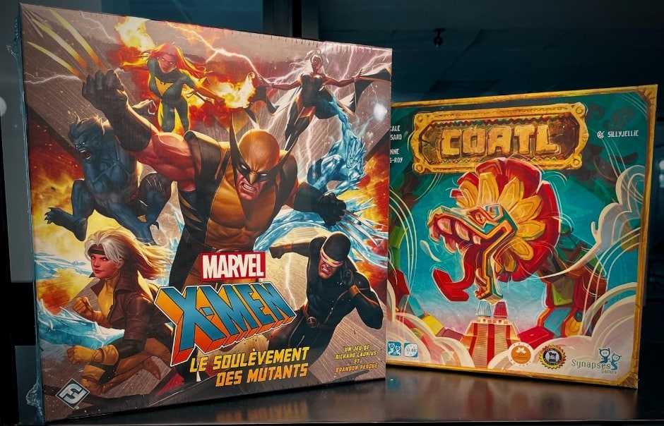 Image 1 : Concours : Marvel X-Men et Coatl, on vous offre deux jeux de société