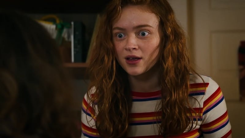 L'actrice Sadie Sink qui joue Max dans Stranger Things