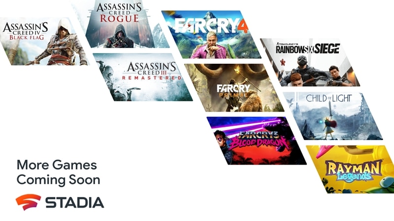 Ubisoft+ sur Stadia - Stadia