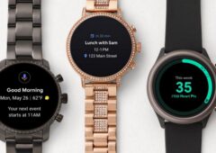 Wear OS sur les montres Fossil