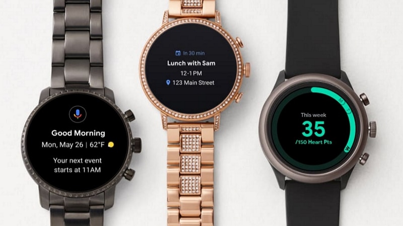 Wear OS sur les montres Fossil - Fossil