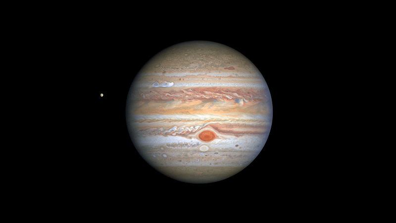 Image 1 : A côté de Jupiter, la meilleure chance de découvrir de la vie dans le système solaire