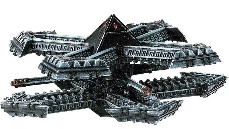 Une forteresse noire. Crédit : Warhammer 40k Lexicanum