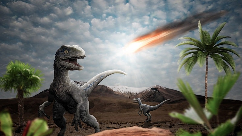 L'impact de l'astéroïde a entraîné l'extinction des dinosaures