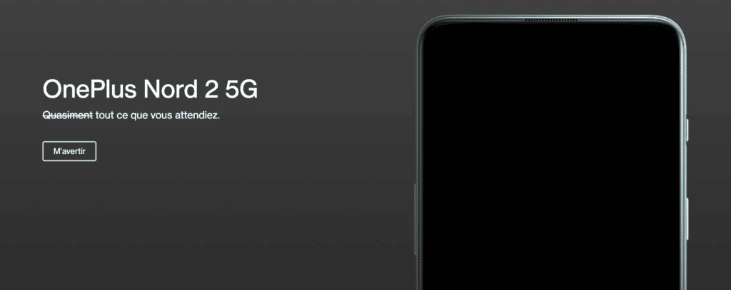 Image 1 : Nord 2 5G, OnePlus officialise son smartphone boosté à l'IA