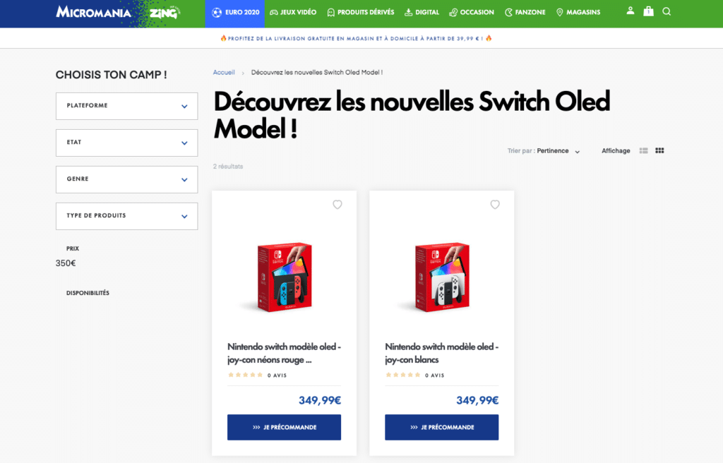 Image 1 : Nintendo Switch OLED : son prix dévoilé, où la précommander au moins cher ?