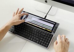FICIHP Multifunctional Keyboard avec un écran tactile 12.6 pouces