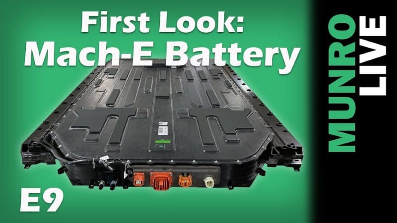 Picture 1: Ford Mustang Mach-E: battery integrated in chassis reduces weight