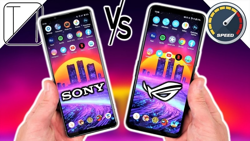Sony Xperia 1 III vs ASUS ROG Phone 5 - TechNick