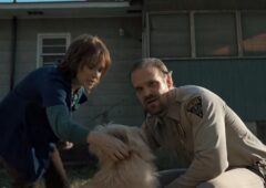 stranger things david harbour chien