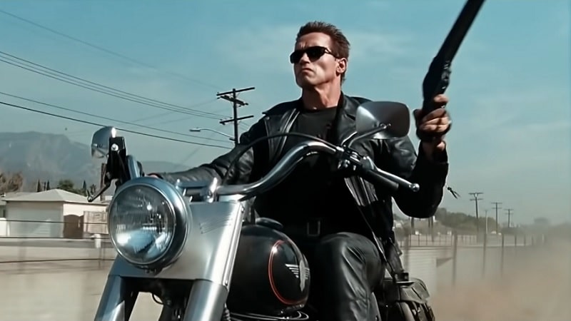 Arnold Schwarzenegger dans Terminator 2