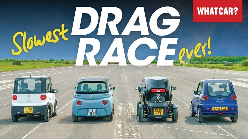 La course de dragsters la plus lente de tous les temps - What Car ? / YouTube