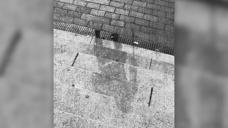 L'ombre laissée par le corps d'une victime du bombardement nucléaire d'août 1945 - Crédits : Universal History Archive/Universal Images Group via Getty Images