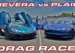 Tesla Model S Plaid vs Rimac Nevera