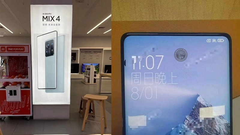 Image 1 : Xiaomi Mi MIX 4 : le design du smartphone avec une caméra sous l’écran dévoilé avant sa présentation