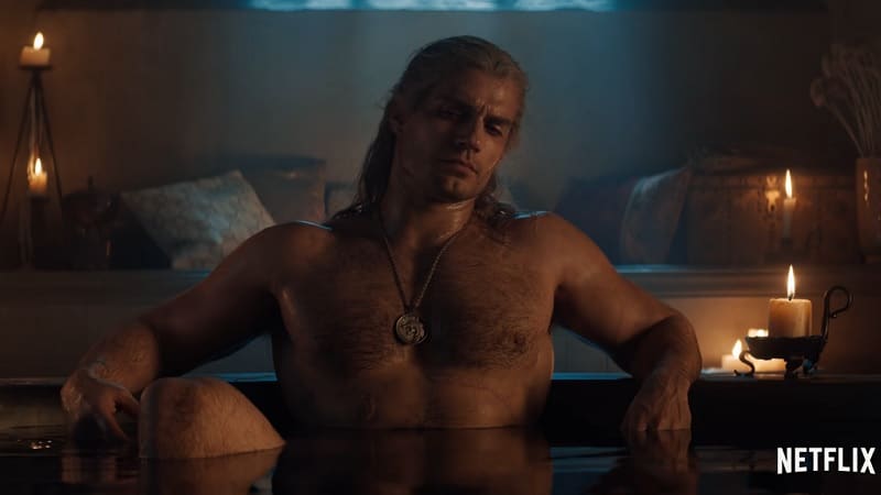 Henry Cavill dans The Witcher