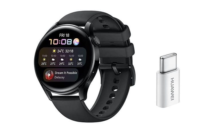 Image 1 : La montre Huawei Watch 3 est à petit prix pour Noël