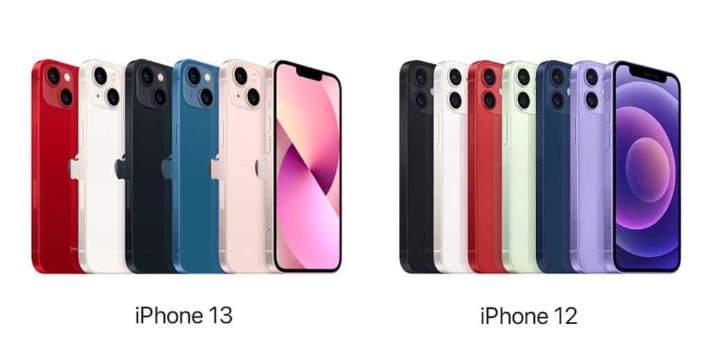 iphone 13 vs iphone 12