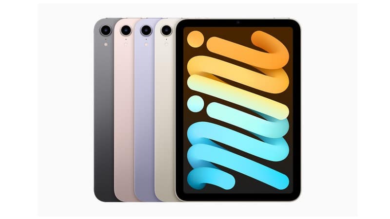 Nouvel iPad mini: nouveau design et nouveaux coloris - Crédits : Apple.com