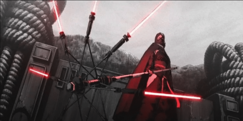 Image 1 : Star Wars : Visions dévoile le sabre laser le plus épique jamais imaginé
