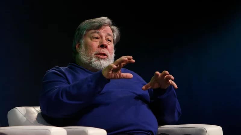 Steve Wozniak, co-fondateur d'Apple, et co-fondateur de Privateer Space - Crédits : Getty Images