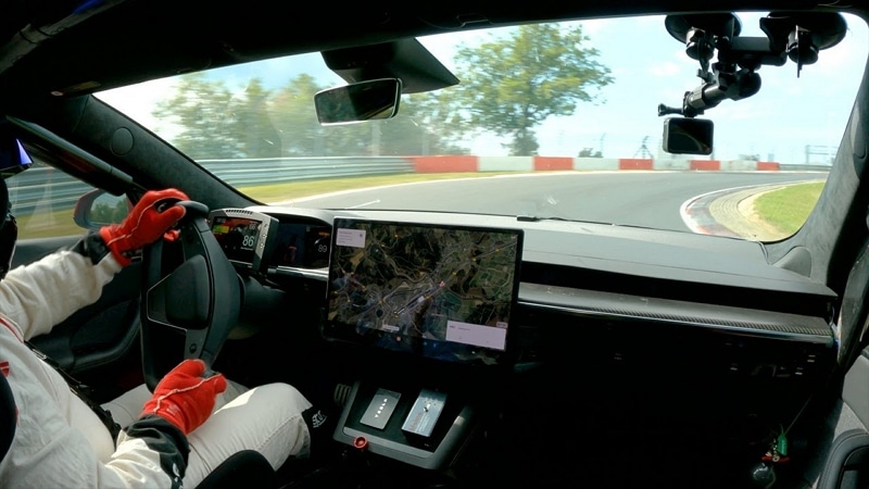 Tesla Model S Plaid Nurburgring
