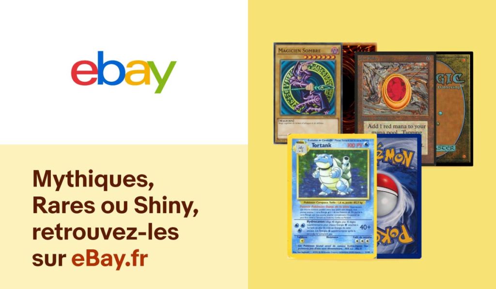 Image 1 : eBay.fr, nouveau terrain de jeu des collectionneurs de cartes
