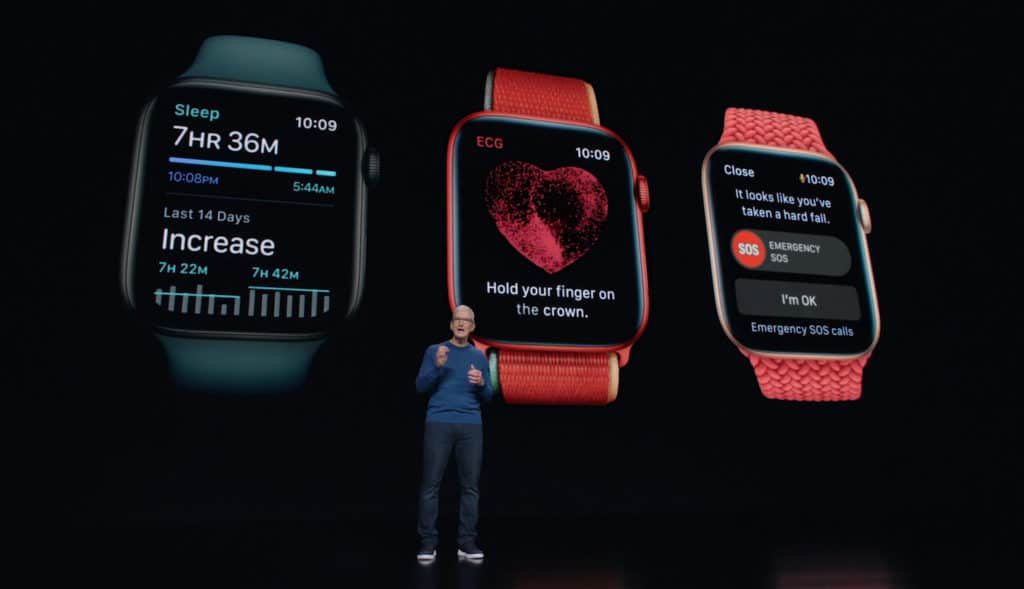 Image 1 : Apple Watch Series 7 : écran plus grand, autonomie accrue, étanchéité, on vous dit tout