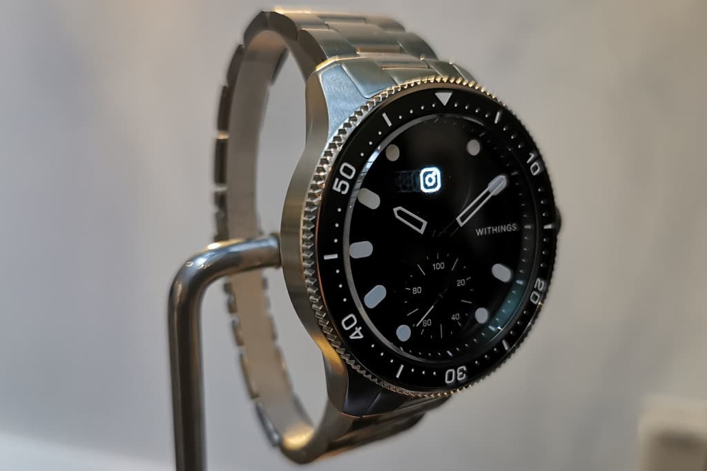 Image 1 : ScanWatch Horizon : la montre de plongée chic et connectée qui embarque le meilleur de Withings