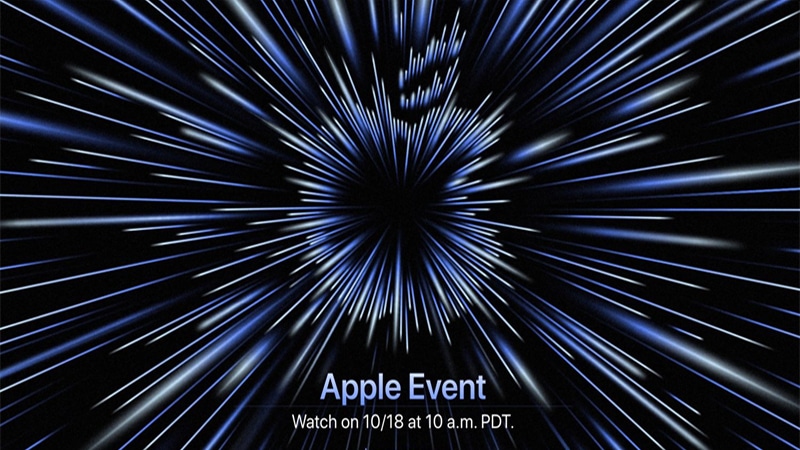 MacBook Pro Apple Event le 18 octobre - Crédits : Apple