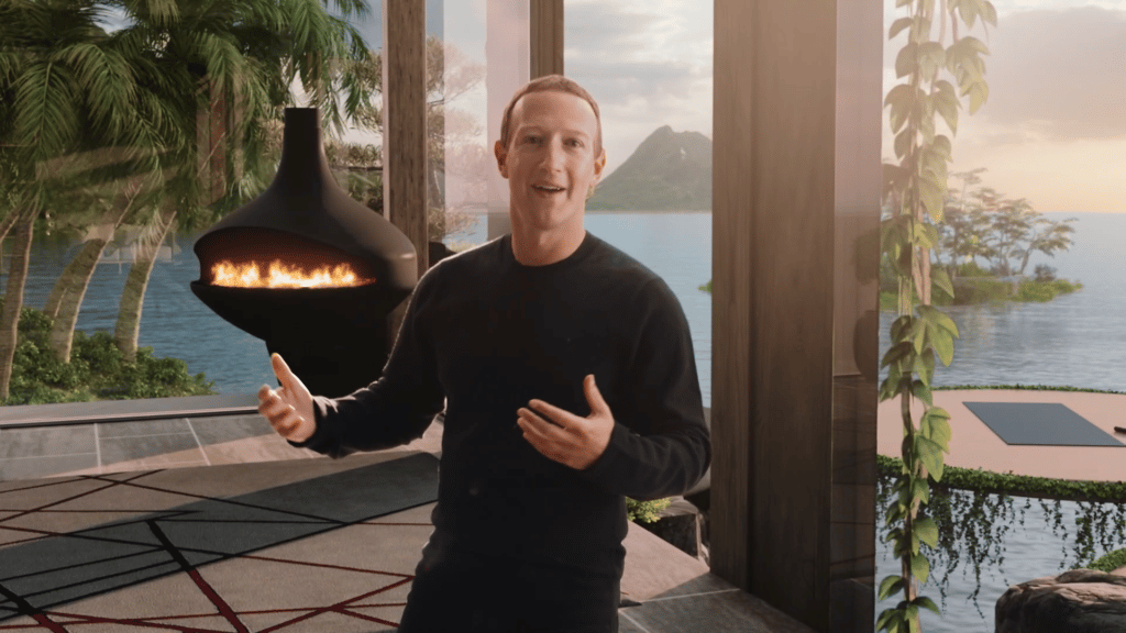 Mark Zuckerberg décrit la plateforme Horizon Home