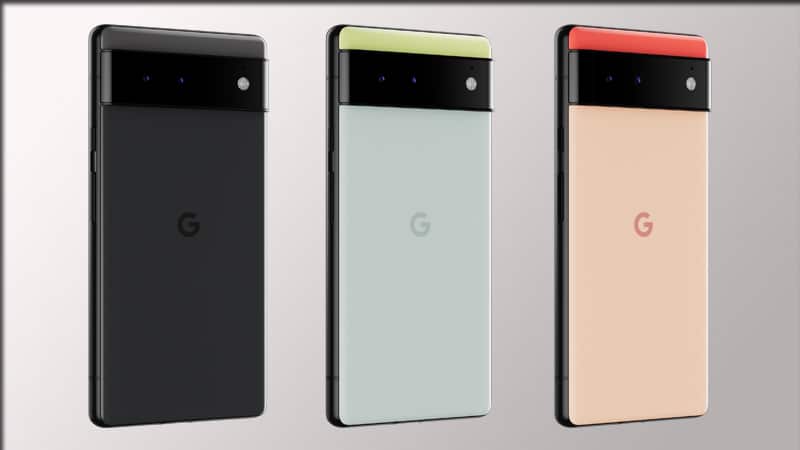 Visuels inédits du Google Pixel 6 et Google Pixel Pro 6 - Crédits : Google Pixel