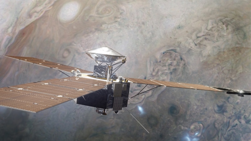 Juno prolonge sa mission et ses découvertes - Crédits : NASA