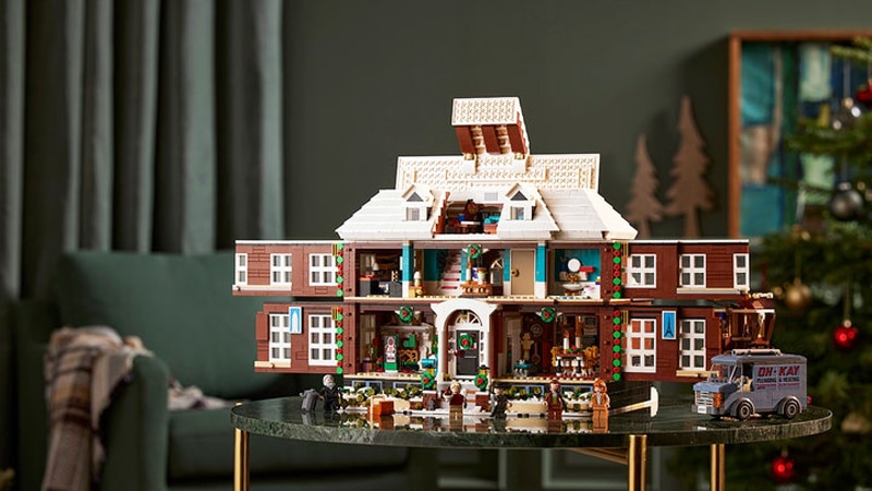 LEGO Home Alone est jonché de mécanismes - Crédits : LEGO