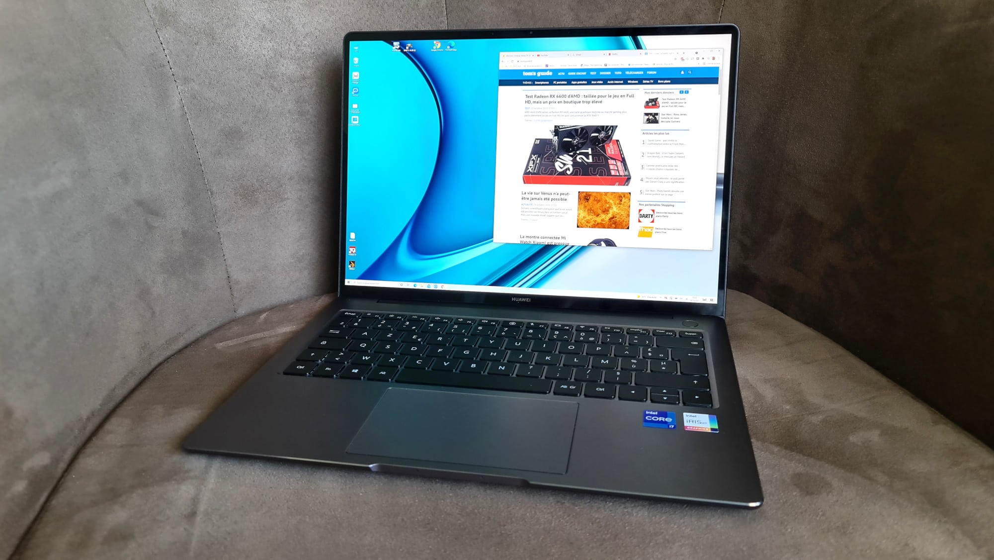 matebook 14s vue generale ouvert 1