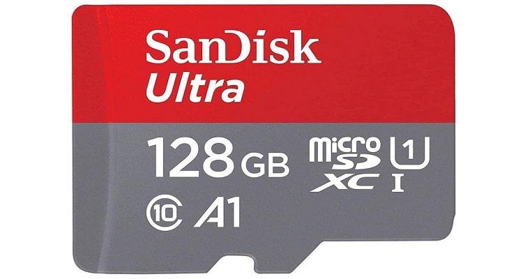 Image 1 : La MicroSD SanDisk Ultra 128 Go est à 14,48 €