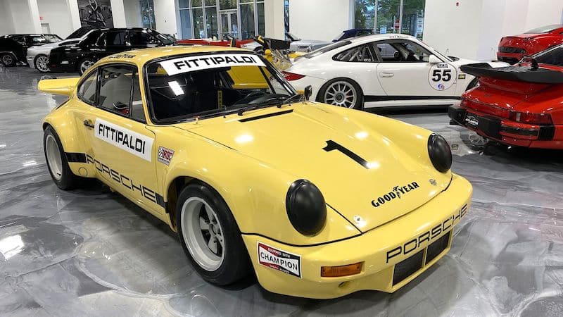 Porsche 911 Carrera 3.0 RSR IROC de 1974 (Crédits image : Atlantis Motor Group)