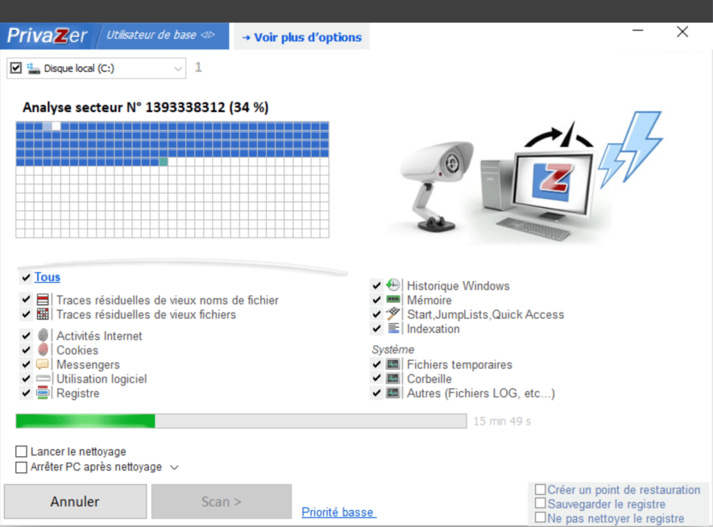 Faire nettoyer son PC en ligne