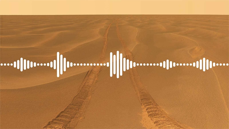Perseverance est le premier robot martien a enregistrer les sons - Crédits : NASA