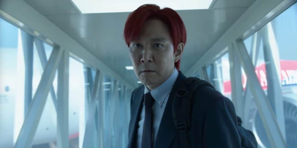 Squid Game Gi Hoon Red Hair