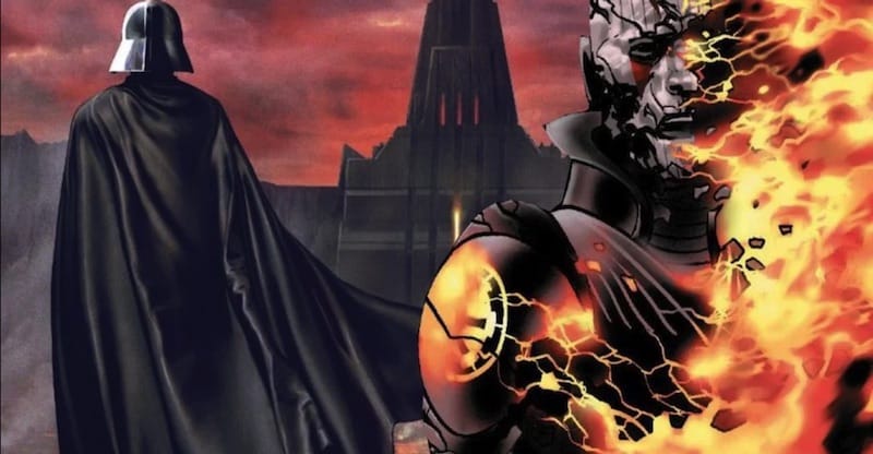 Dark Vador et le Grand Inquisiteur (Crédits image : Marvel Comics)