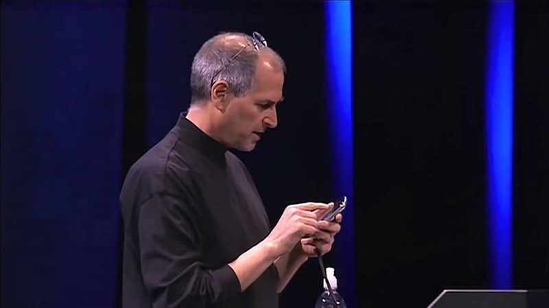 steve jobs jete iphone