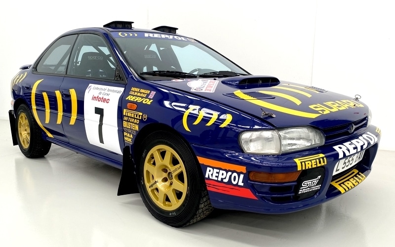 subaru prodrive 555 encheres australie rallye