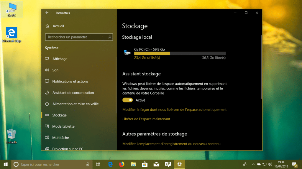 Nettoyer windows 10