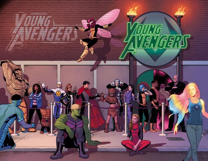 Les Young Avengers sont prêts à prendre la relève ! 