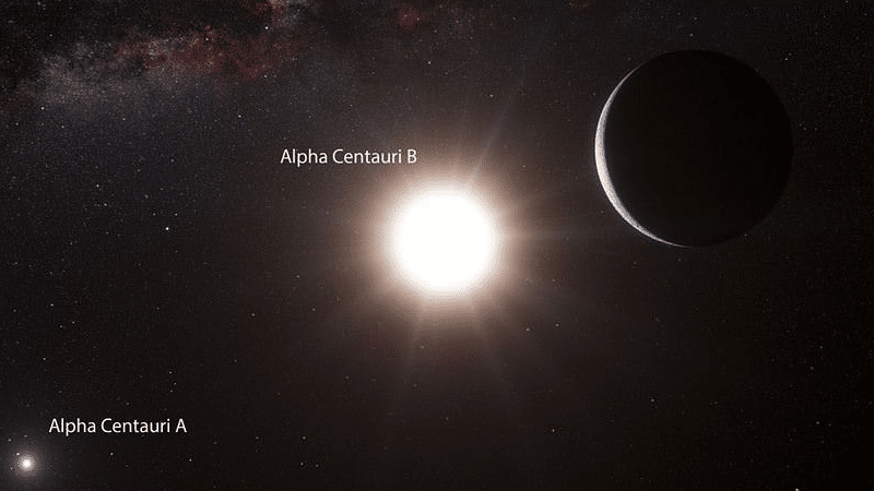 Image 1 : Un télescope spatial avec une seule mission : Trouver des planètes habitables autour d’Alpha du Centaure